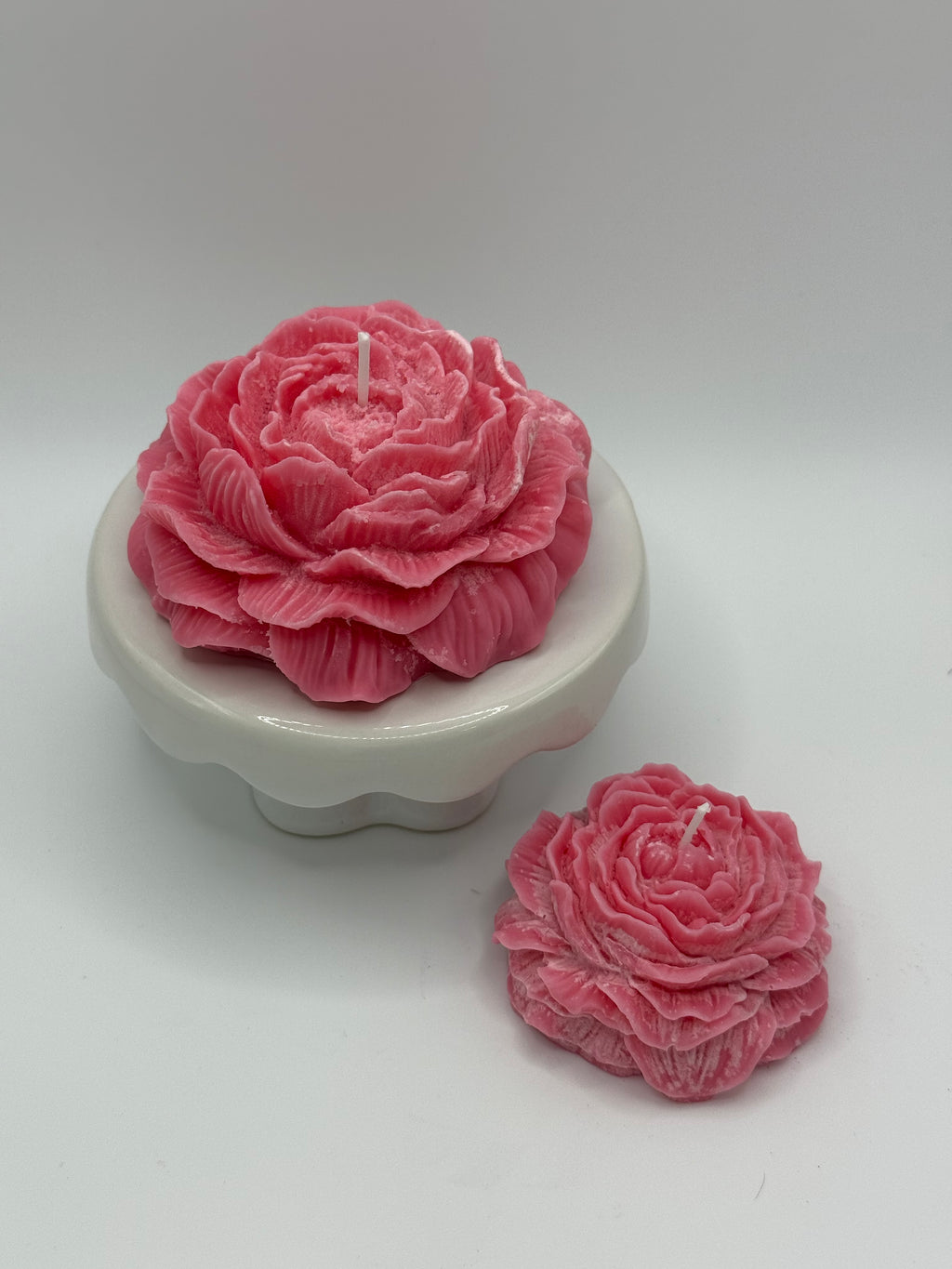 Peony Flower Candles