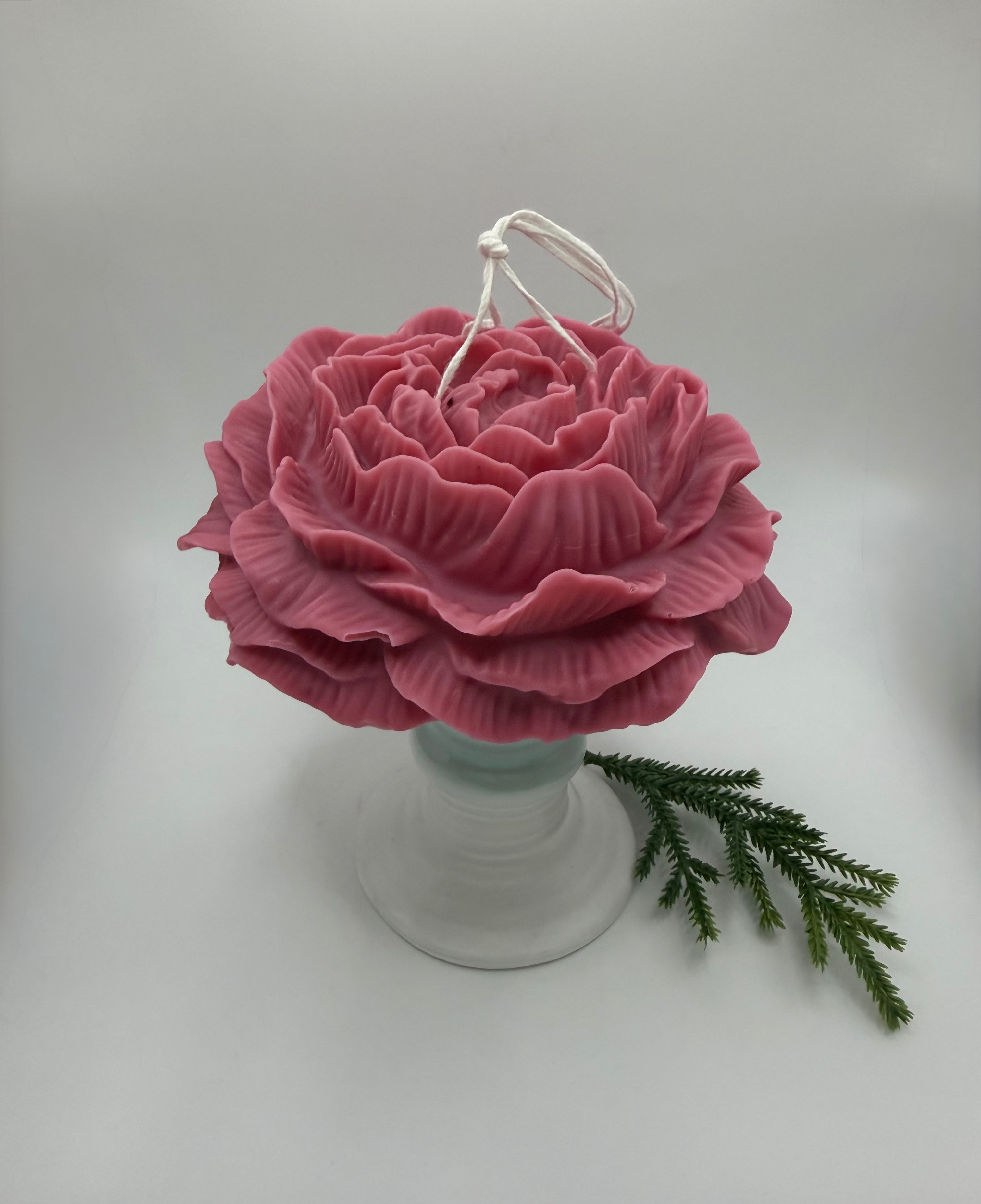 Peony Flower Candles
