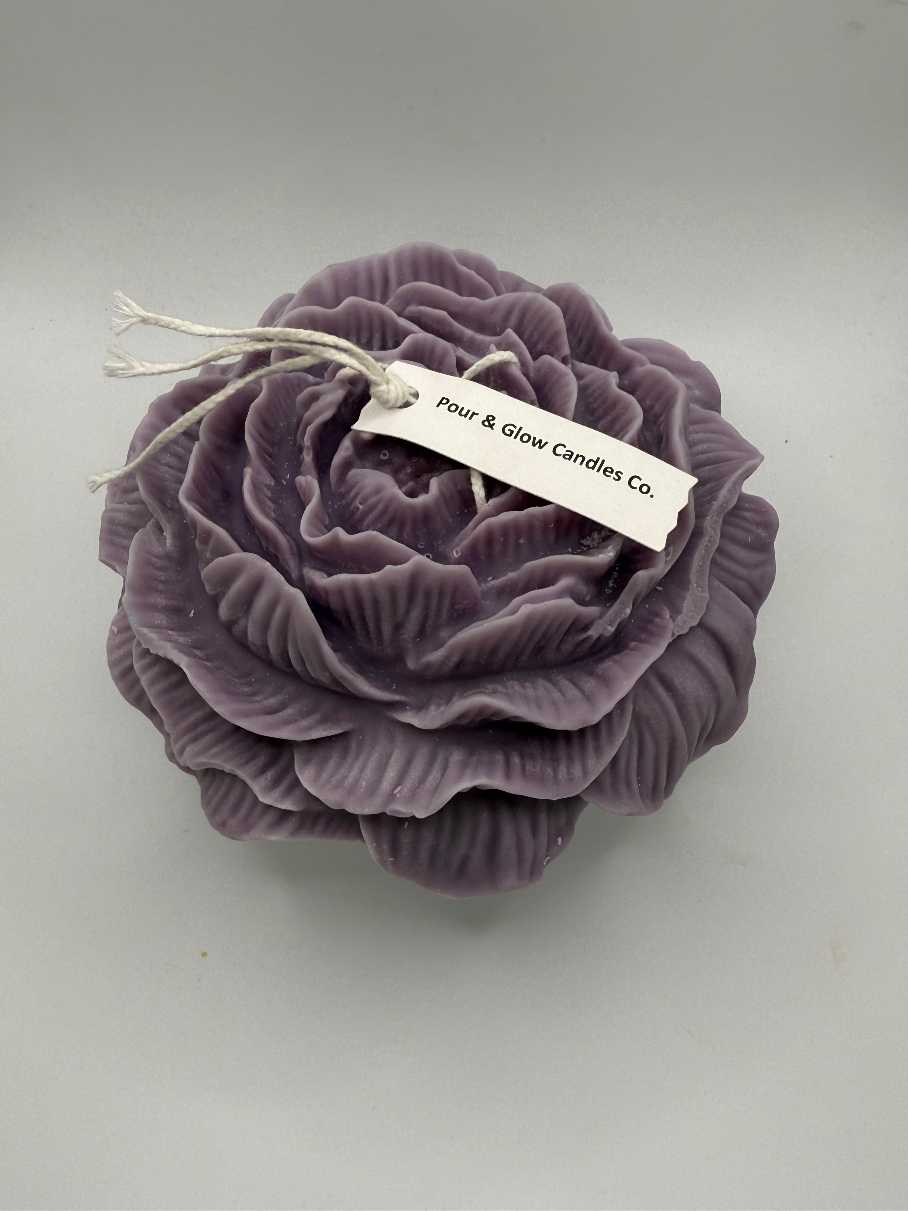 Peony Flower Candles